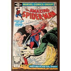Amazing Spider-Man #217‎ (1981, Marvel) Hydro-Man Sandman Team-Up Bronze Age